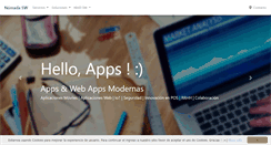 Desktop Screenshot of nomada.com.mx